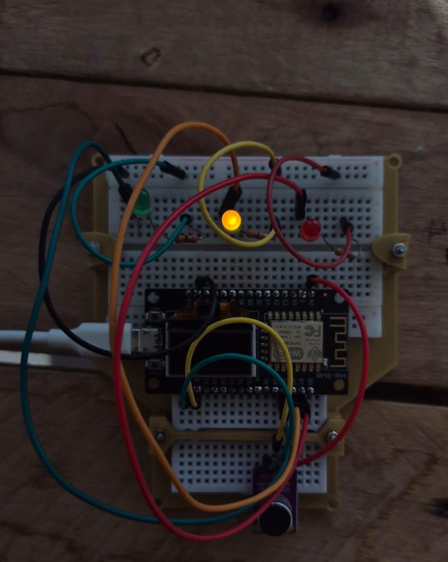 Sensor LUME instalado